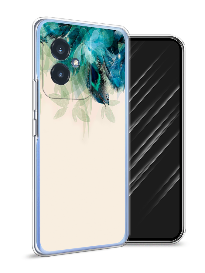 

Чехол Awog на Honor 100 "Перья голубого цвета", Бежевый;синий;бирюзовый, 6122750-1