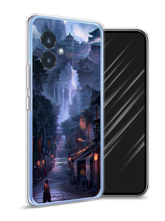 

Чехол Awog на Honor 100 "Одинокий самурай", Синий;черный;коричневый, 6122750-1