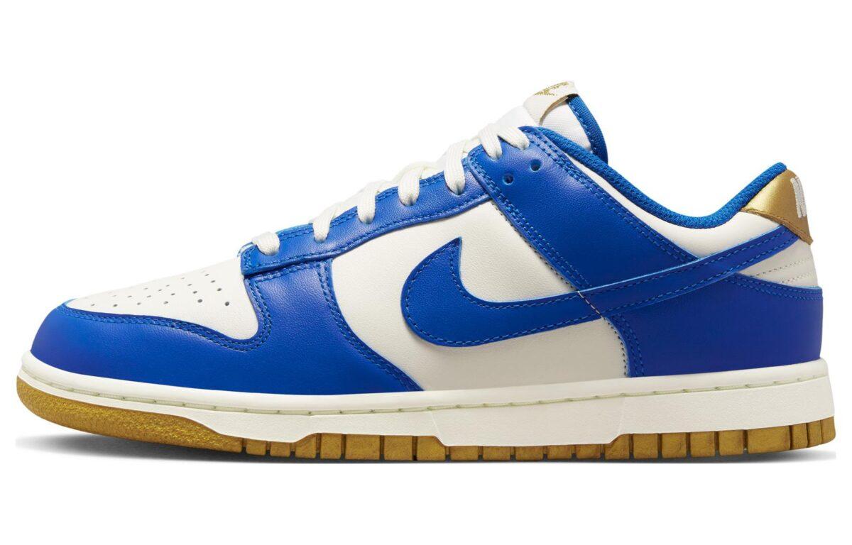 

Кеды унисекс Nike Dunk Low синие 38 EU, Синий, Dunk Low