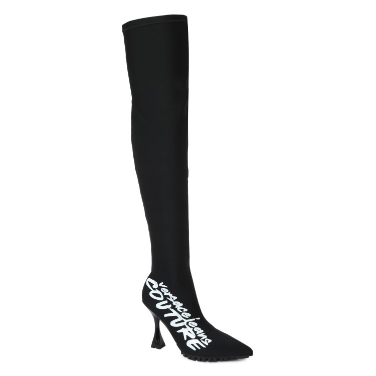

Ботфорты женские Versace Jeans Couture 73VA3S82 черные 38 EU, 73VA3S82