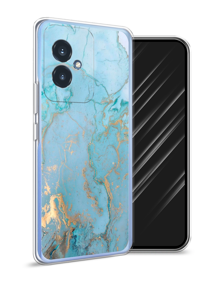 

Чехол Awog на Honor 100 "Голубой мрамор рисунок", 6122750-1