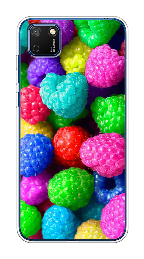 

Чехол на Honor 9S, Huawei Y5p "Леденцовая малина", Фиолетовый;розовый;зеленый, 6102650-1