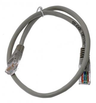 фото Патч-корд lanmaster rj45-rj45 1м (twt2-45-45-1.0-gy)