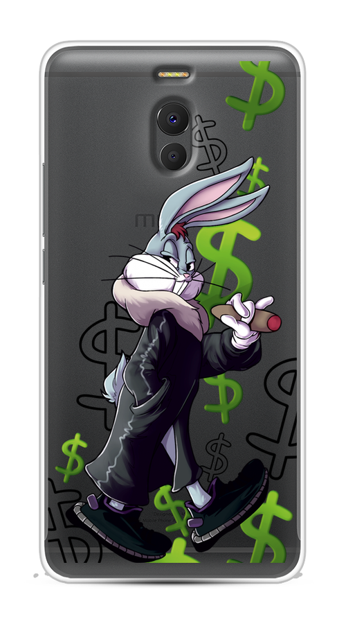 

Чехол на Meizu M6 Note "Rich Bugs Bunny", Зеленый;черный;голубой, 72150-6