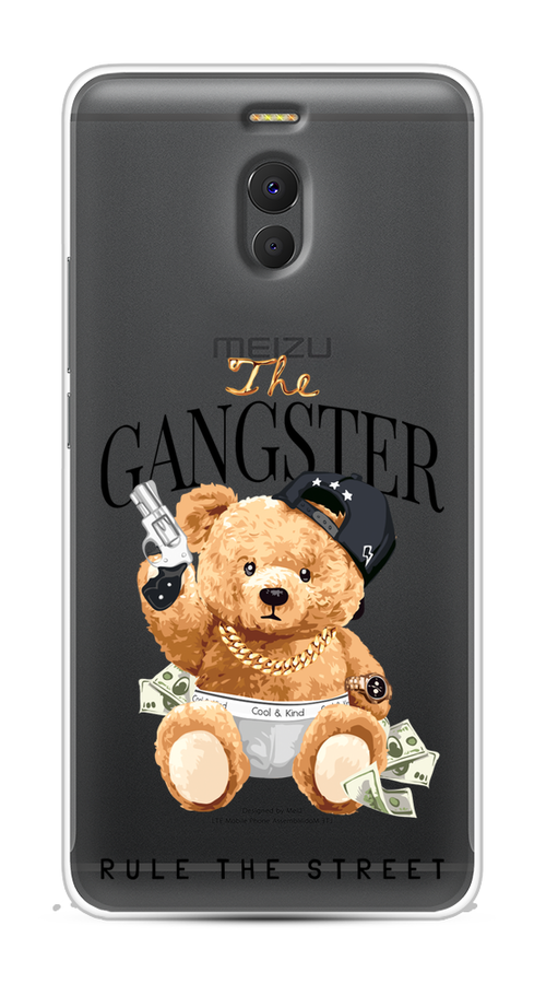 

Чехол на Meizu M6 Note "The Gangster", Бежевый;серый;черный, 72150-6