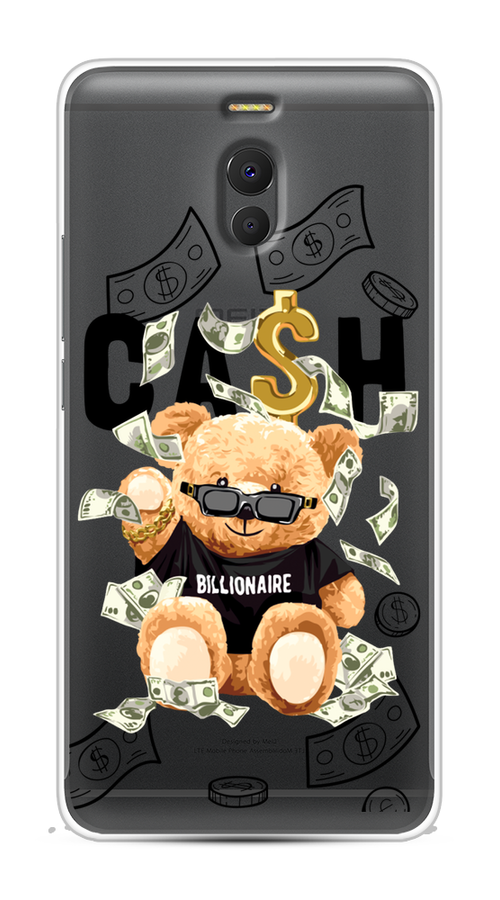 

Чехол на Meizu M6 Note "Big cash", Черный;серый;бежевый, 72150-6