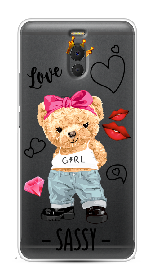 

Чехол на Meizu M6 Note "Sugar Mommy", Голубой;белый;розовый, 72150-6