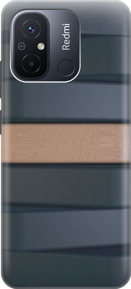 

Силиконовый чехол на Xiaomi Redmi 12C с принтом "Бежевая доска", Бежевый;серый, 158917