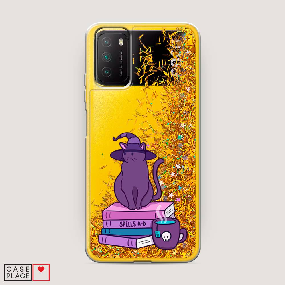 

Чехол Awog на Poco M3 "Magic Cat", Разноцветный, 39590-1