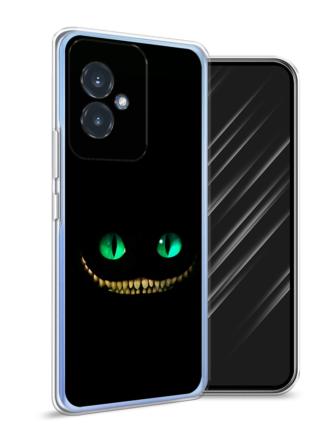 

Чехол Awog на Honor 100 "Зеленоглазый чеширский кот", Черный, 6122750-1