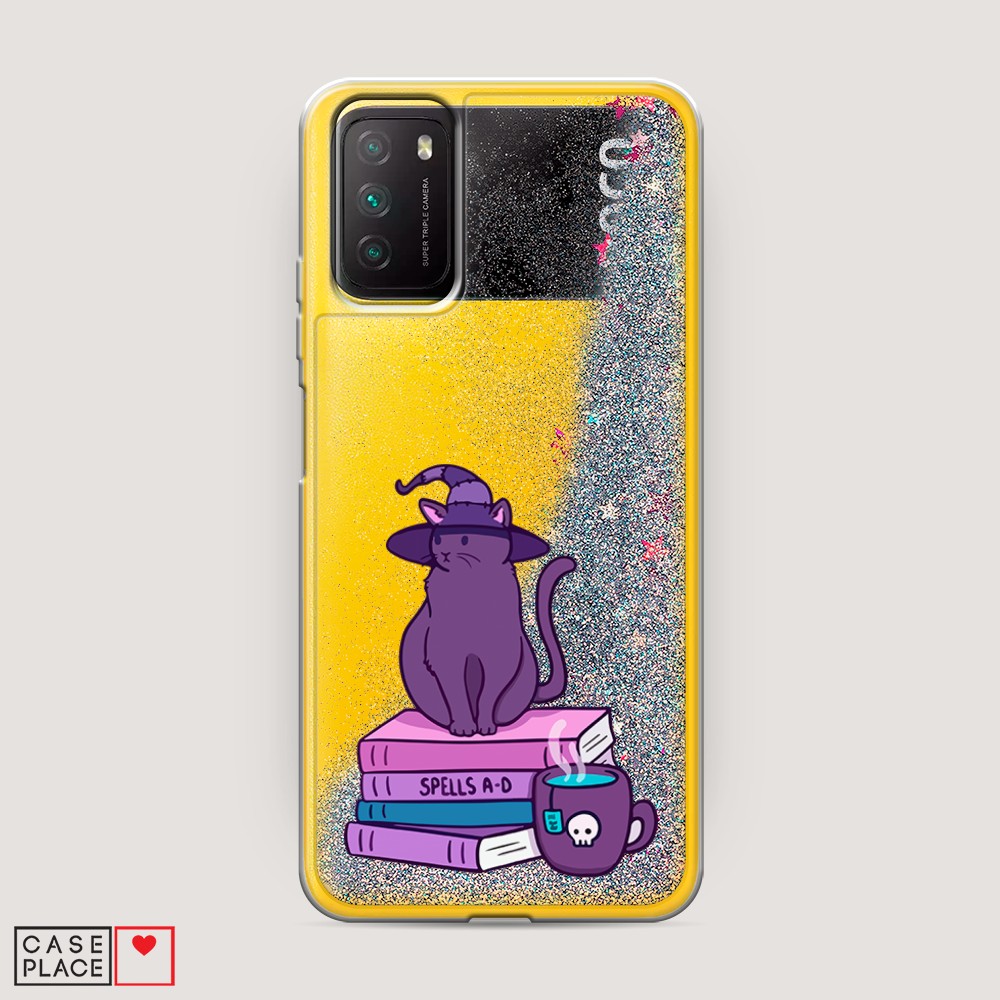 

Чехол Awog на Poco M3 "Magic Cat", Разноцветный, 39591-1