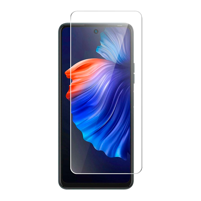 

Защитное стекло для экрана BORASCO для Tecno Camon 17P гибридная, 1 шт [40390]