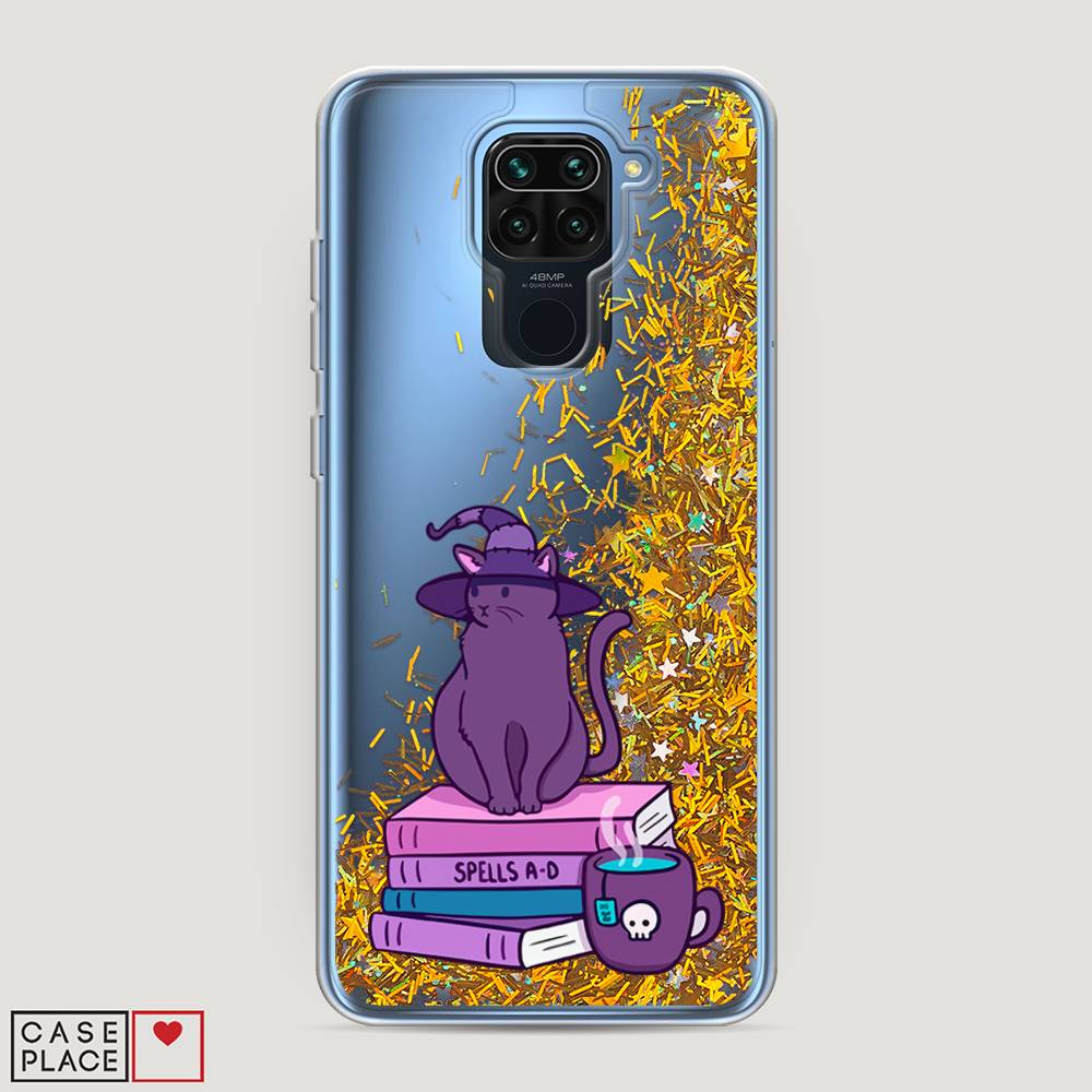 

Жидкий чехол с блестками "Magic Cat" на Xiaomi Redmi 10X 4G, 38290-1