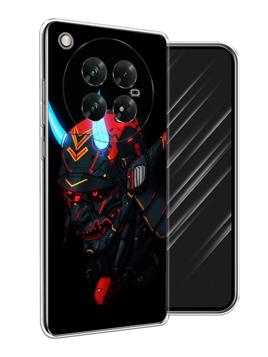 

Чехол Awog на Infinix Zero 40 5G "Неоновый самурай", Черный;красный;голубой, 3106650-1