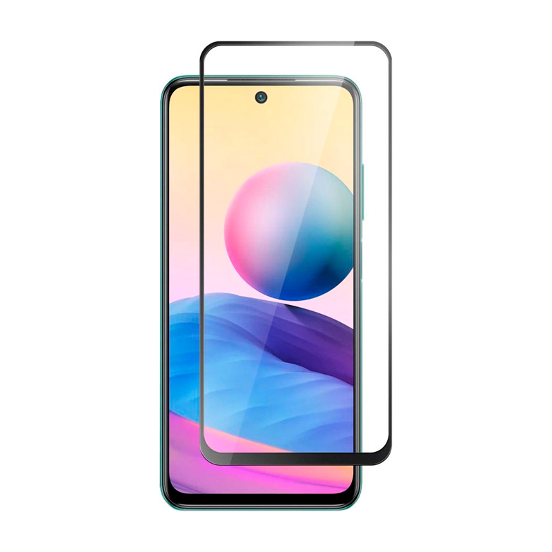 

Защитное стекло для экрана BORASCO для Xiaomi Redmi Note 10T/ Poco M3 Pro черный [40326]