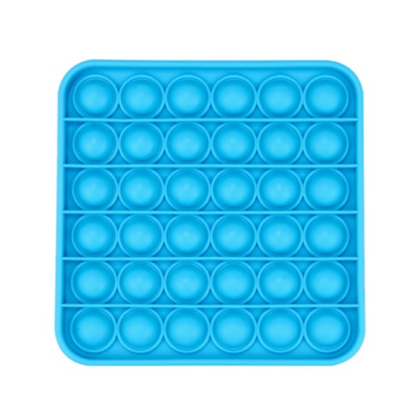 Сенсорная квадратная игрушка для детей Pop It Bestyday (Синяя)