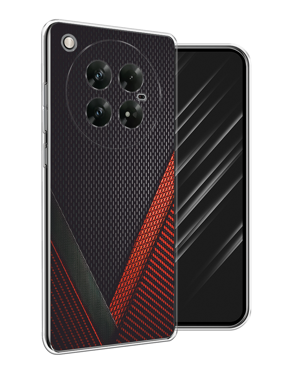 

Чехол Awog на Infinix Zero 40 5G "Красный карбон", Черный;красный, 3106650-1
