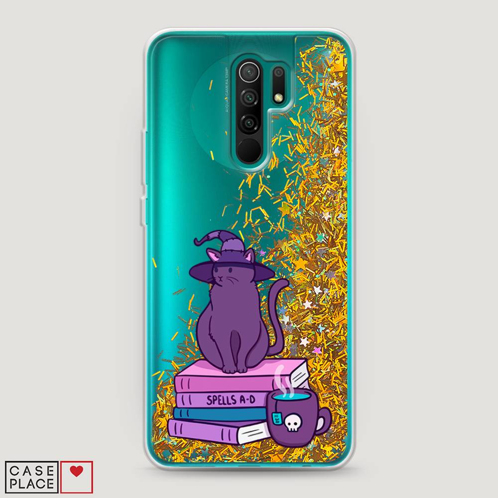 

Жидкий чехол с блестками "Magic Cat" на Xiaomi Redmi 9, 38390-1