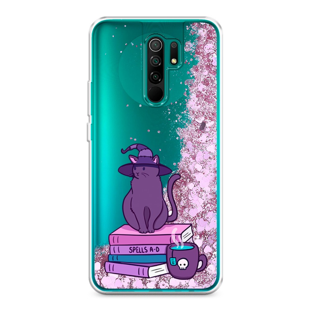 

Жидкий чехол с блестками "Magic Cat" на Xiaomi Redmi 9, 38394-1