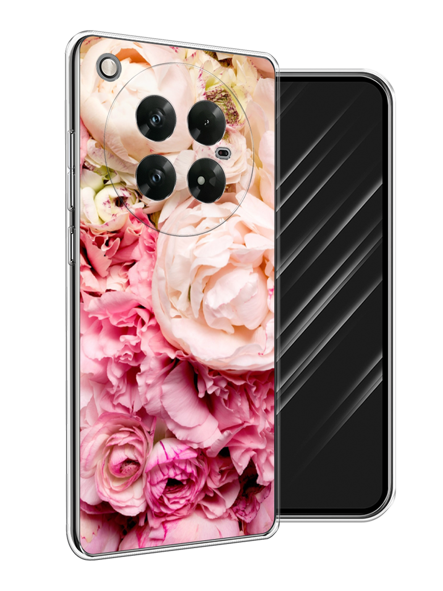 

Чехол Awog на Infinix Zero 40 5G "Пионы яркие", Розовый, 3106650-1