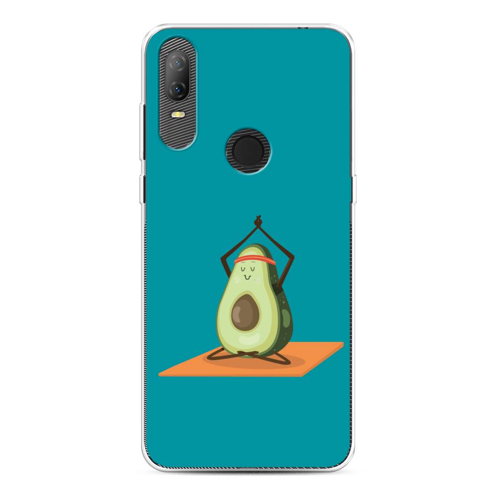 

Чехол на Alcatel 1V (2020) 5007U "Расслабься с авокадо", Голубой, 170950-6