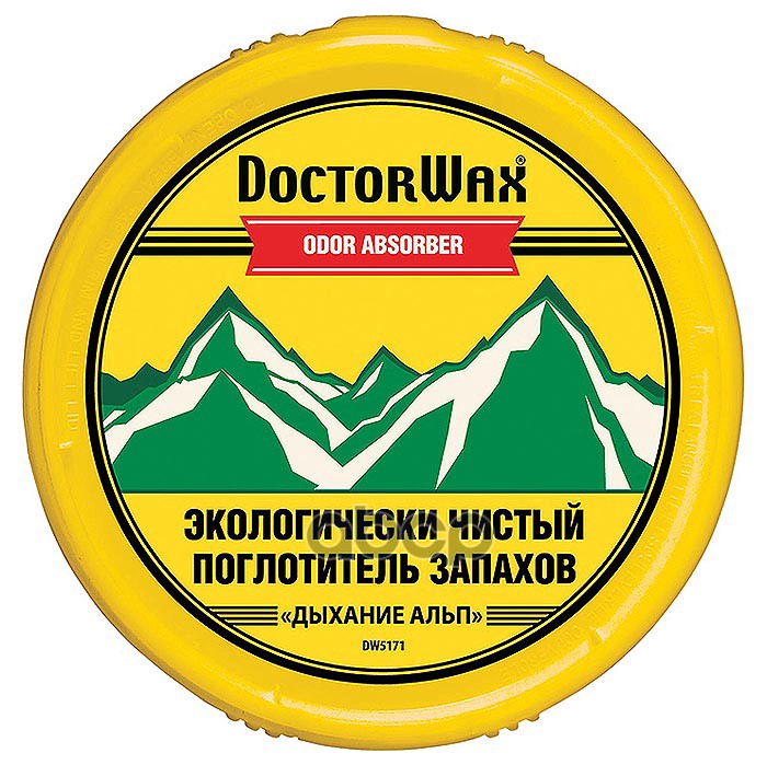 фото Поглотитель запаха дыхание альп (227g) doctor wax dw5171