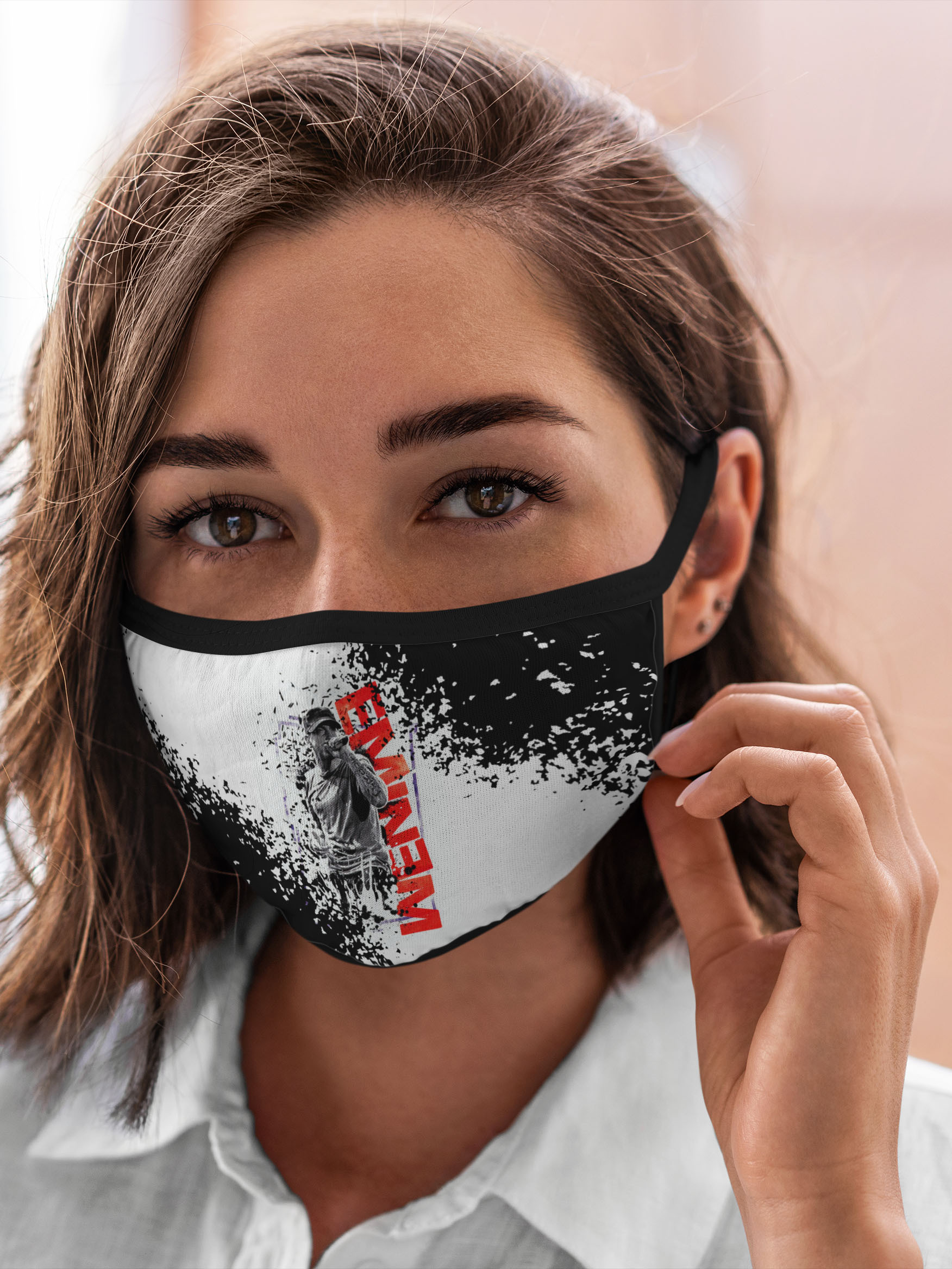 

Многоразовая маска унисекс Burnettie Lil Peep Eminem., Разноцветный, Lil Peep Eminem.