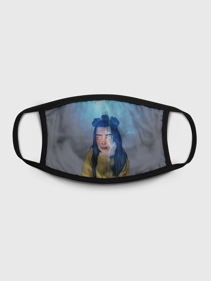 

Многоразовая маска унисекс Burnettie Universe Billie, Разноцветный, Universe Billie