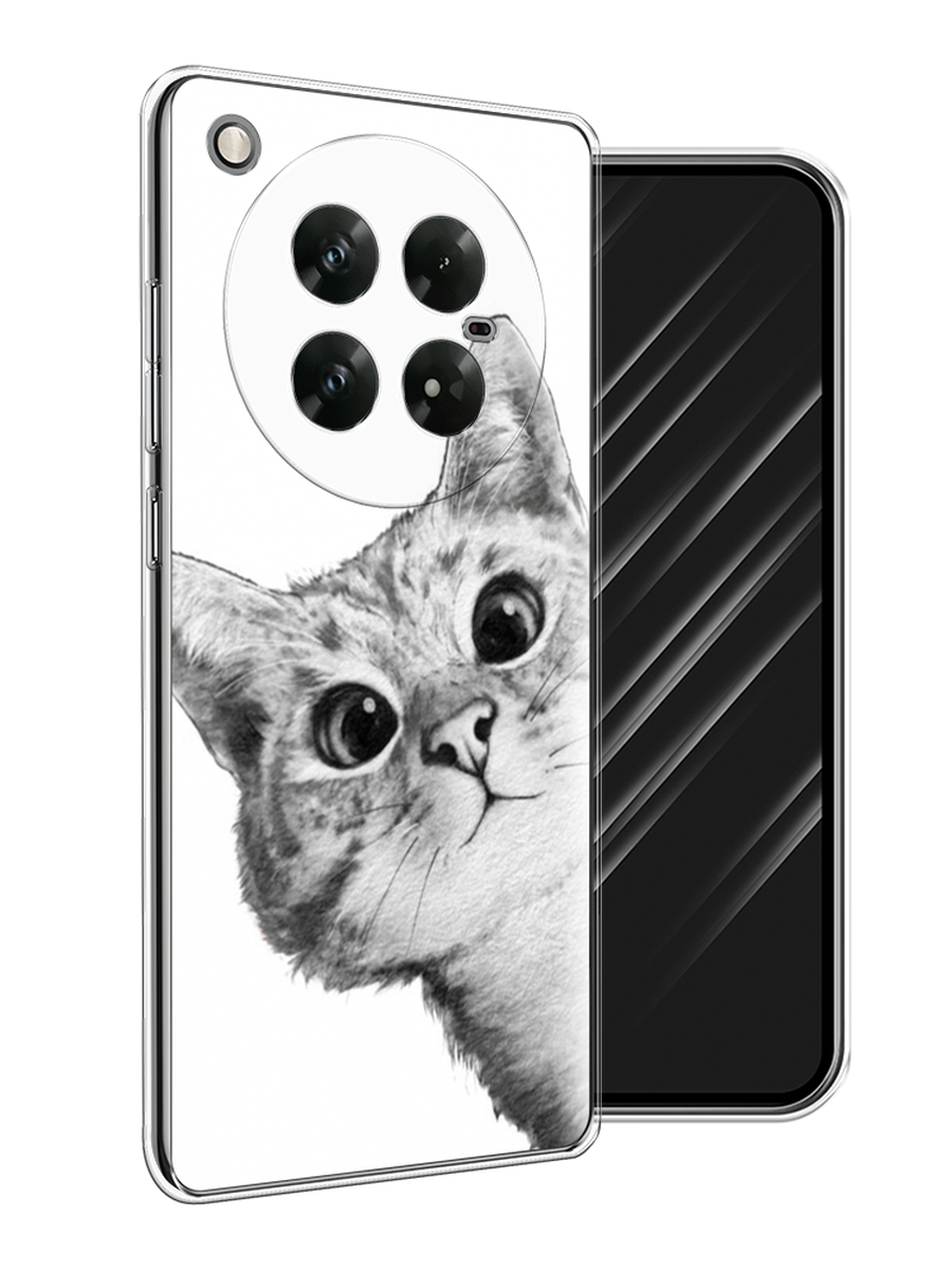 

Чехол Awog на Infinix Zero 40 5G "Кот рисунок черно-белый", Черный, 3106650-1
