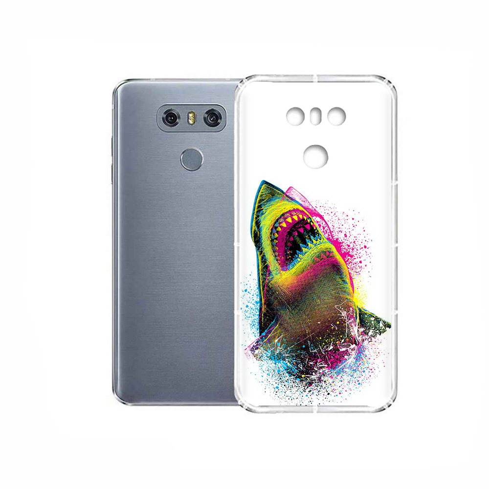 

Чехол MyPads Tocco для LG G6 челюсти-2, Прозрачный, Tocco
