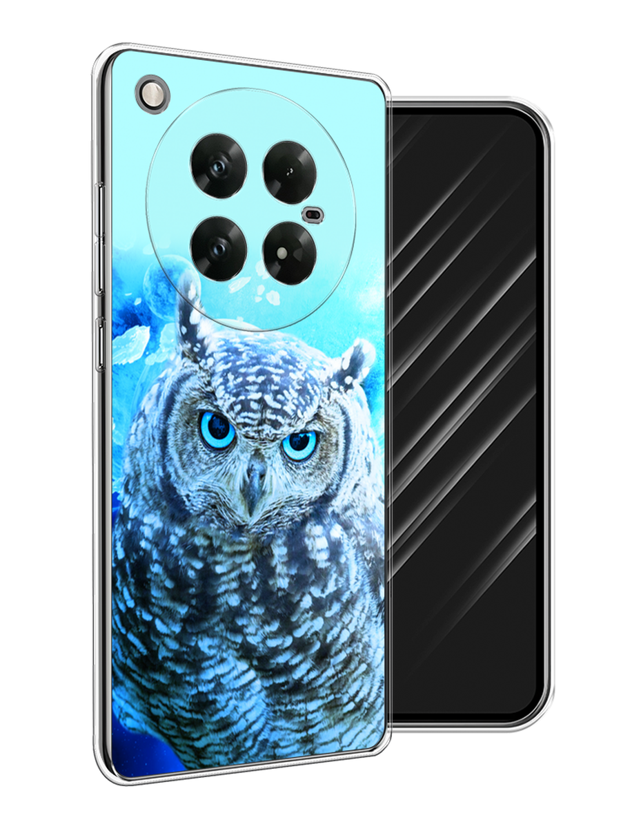 

Чехол Awog на Infinix Zero 40 5G "Сова арт 7", Синий;голубой, 3106650-1
