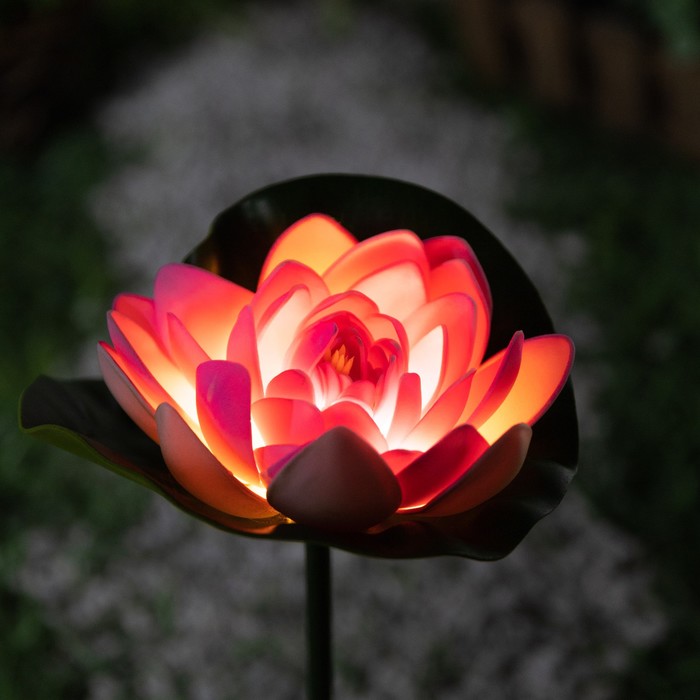 

Садовый светильник Luazon lighting Лотос Р00011586 1 шт., Лотос