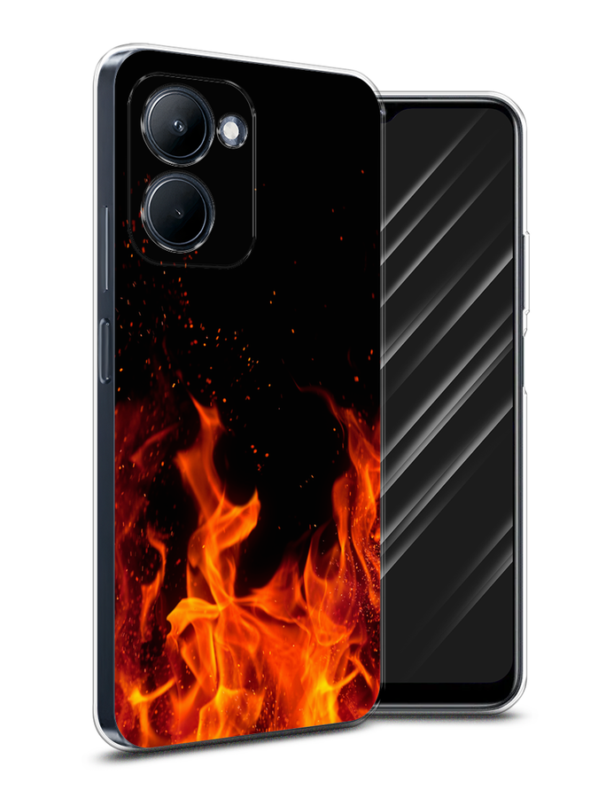 

Чехол Awog на Realme C33 "Все в огне", Оранжевый;черный, 2511350-4