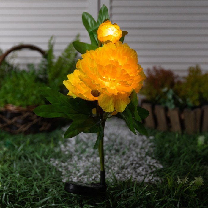 

Садовый светильник Luazon lighting Хризантема Р00011586 1 шт., Хризантема