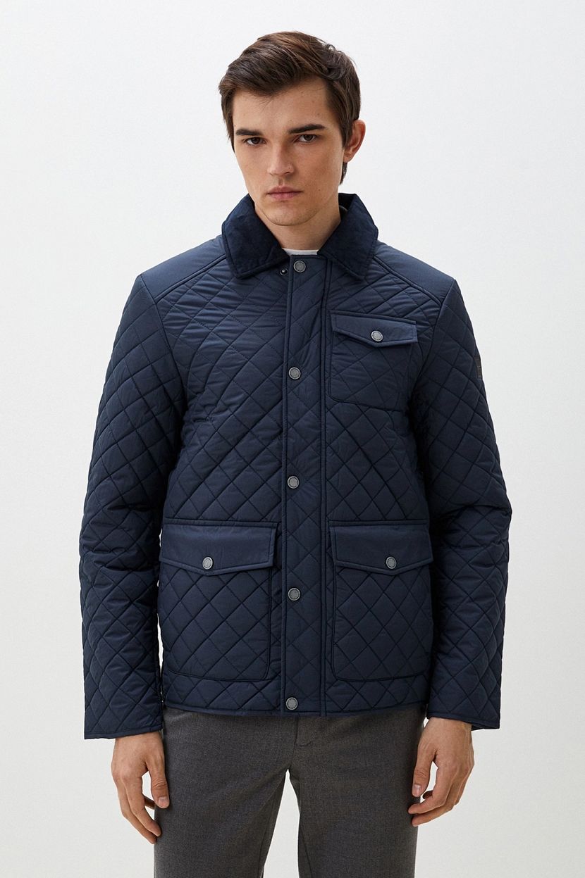 

Куртка мужская Baon B5324508 синяя 2XL, Синий, B5324508