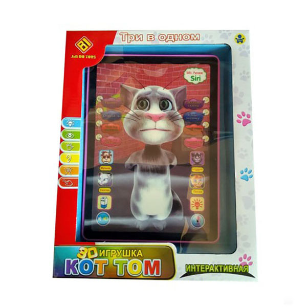 фото Интерактивная 3d игрушка кот том 3 в 1 me lefard