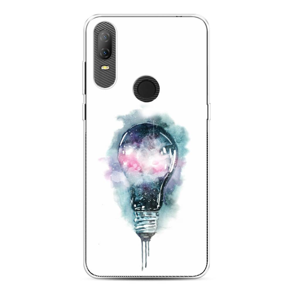 

Чехол на Alcatel 1V (2020) 5007U "Волшебная лампа", Белый;серый, 170950-4