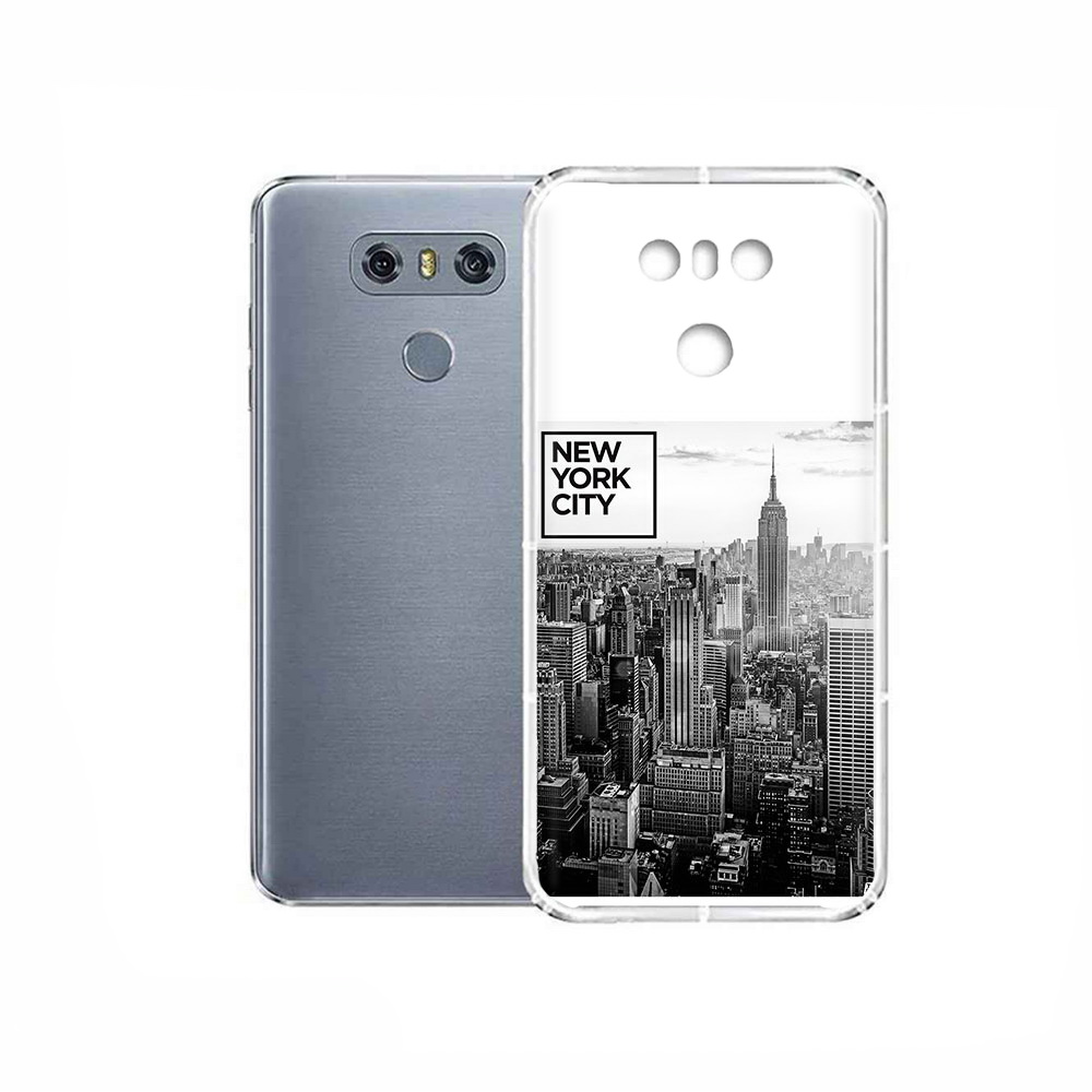

Чехол MyPads Tocco для LG G6 черно белый ньюерк, Прозрачный, Tocco