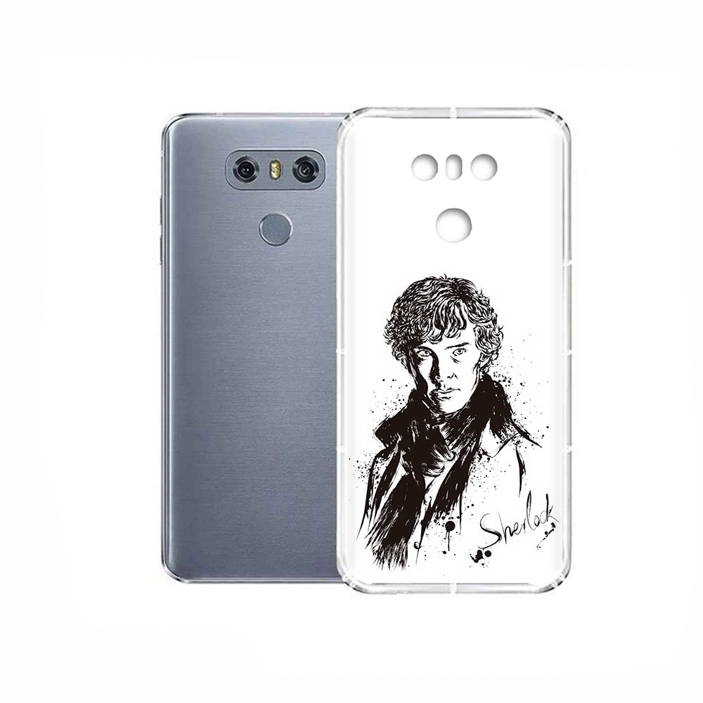 

Чехол MyPads Tocco для LG G6 шерлок холмс портрет, Прозрачный, Tocco