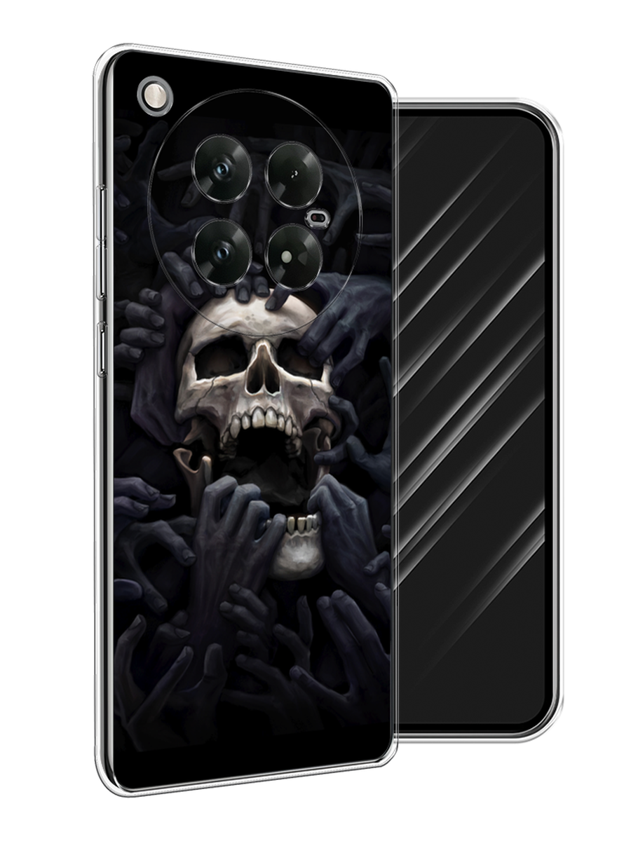 

Чехол Awog на Infinix Zero 40 5G "Череп 29", Черный;серый, 3106650-1