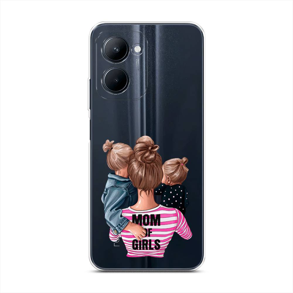 

Чехол Awog на Realme C33 "Mom of Girls", Разноцветный, 2511350-6