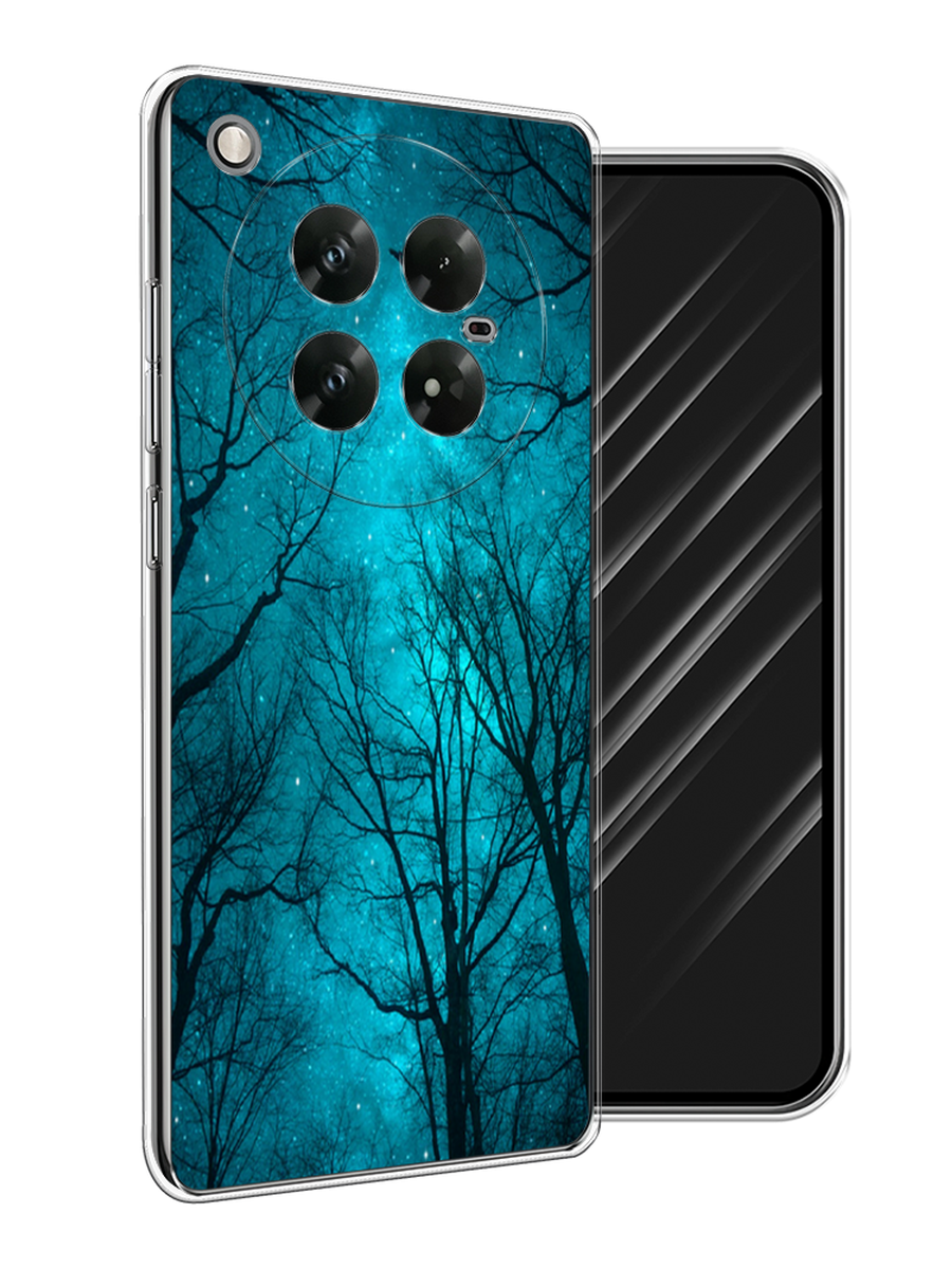 

Чехол Awog на Infinix Zero 40 5G "Сказочный лес", Черный;бирюзовый, 3106650-1