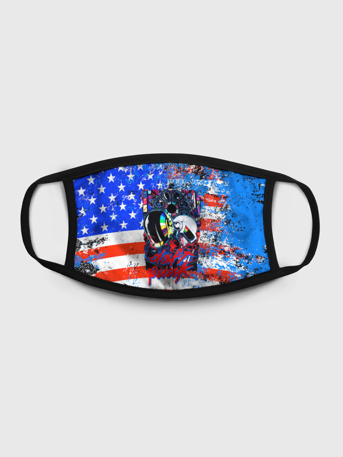 

Многоразовая маска унисекс Burnettie Daft Punk American Dream, Разноцветный, Daft Punk American Dream
