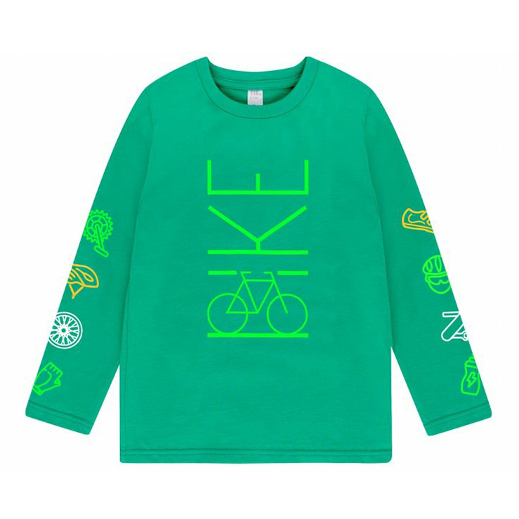 

Лонгслив детский Bossa Nova, зеленый, р. 122