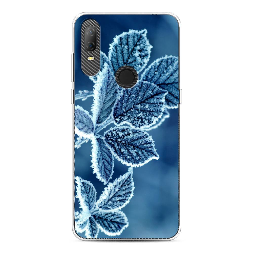 

Чехол на Alcatel 1V (2020) 5007U "Зима 6", Голубой;белый, 170950-2