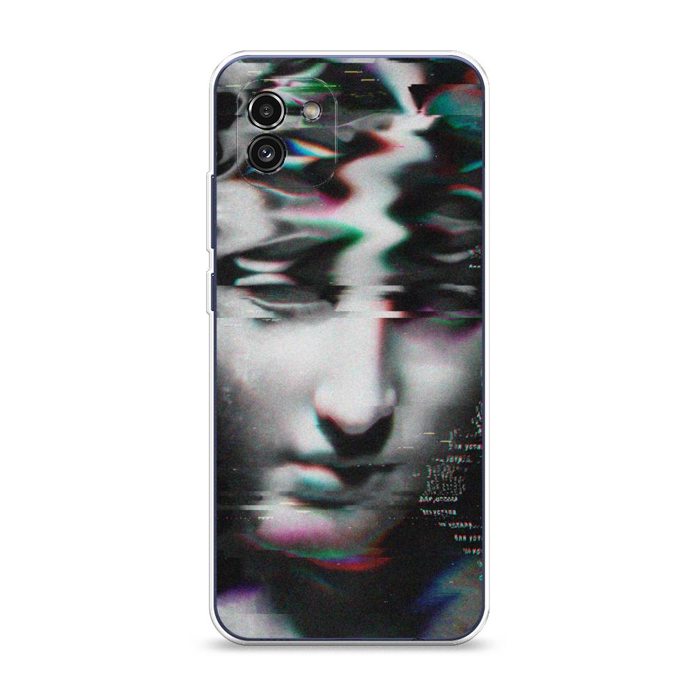 фото Чехол awog "glitch art" для samsung galaxy a03