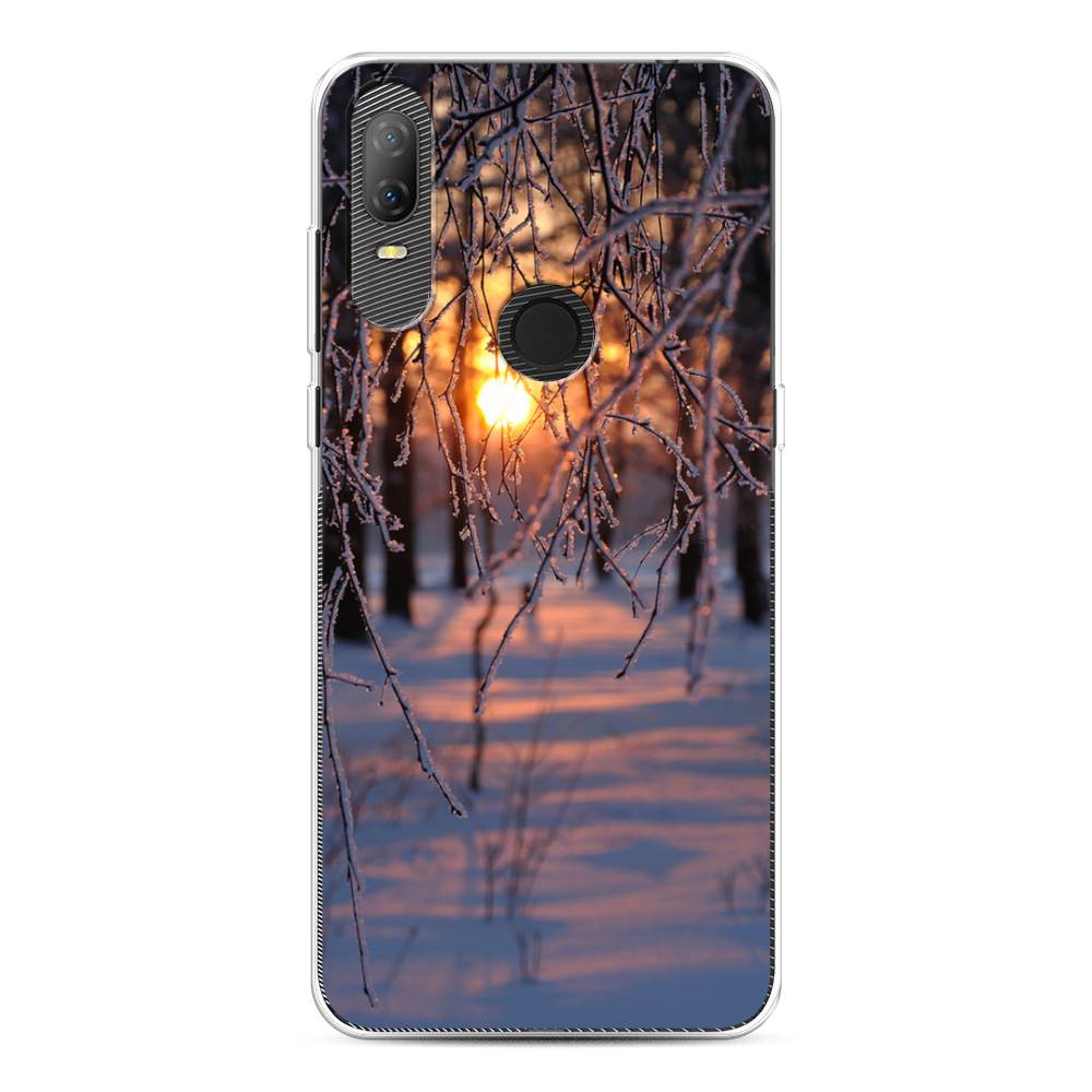

Чехол на Alcatel 1V (2020) 5007U "Зима 7", Оранжевый;розовый;черный, 170950-2