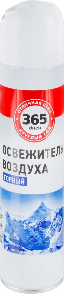 Освежитель воздуха 365 дней Романтика Горный, 200 мл