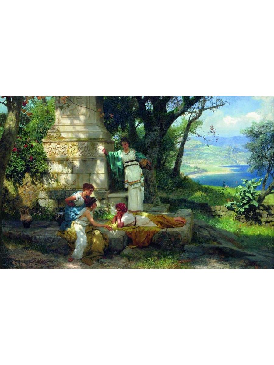 

Постер DRABS A3 Семирадский Генрих Ипполитович Игра в кости