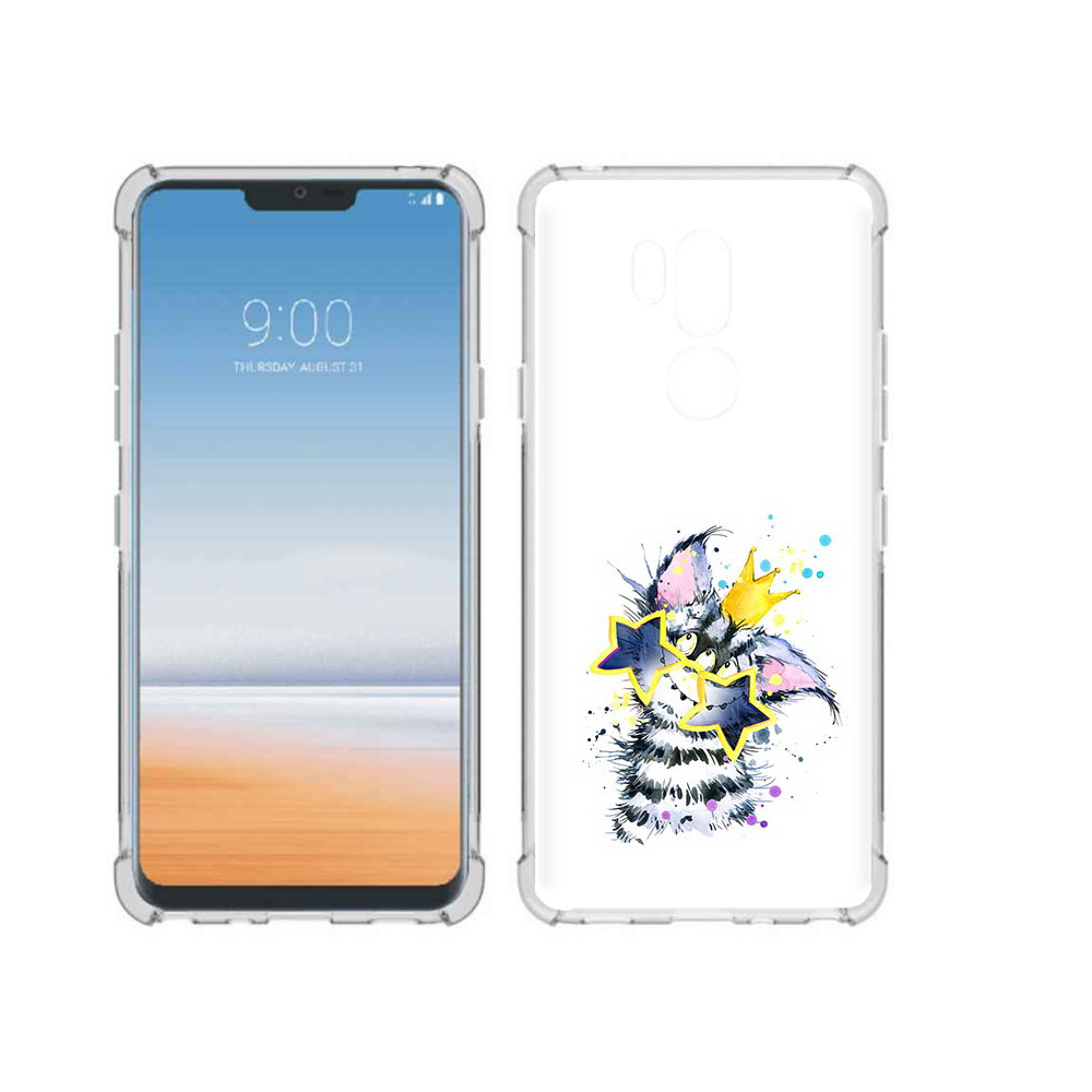 

Чехол MyPads Tocco для LG G7 ThinQ Мартовский Нуся, Прозрачный, Tocco